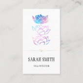 エレガントモダンプロフェッショナル黄金 名刺 (正面)