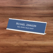 エレガントモダンプロフェッショナル デスクネームプレート