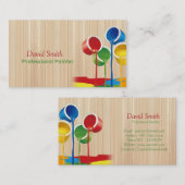 エレガントモダンプロフェッショナル 名刺 (正面/裏面)