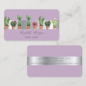 エレガントモダンプロフェッショナル 名刺 (正面/裏面)