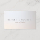 エレガントモダンプロフェッショナル 名刺 (正面)