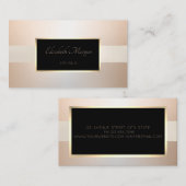 エレガントモダンプロフェッショナル 名刺 (正面/裏面)