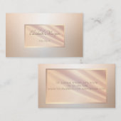 エレガントモダンプロフェッショナル 名刺 (正面/裏面)