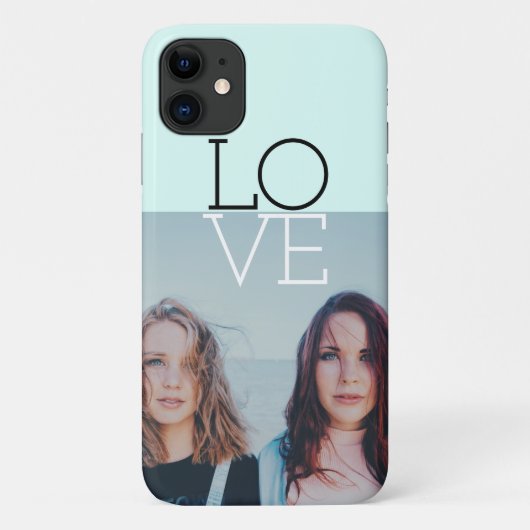 エレガントモダンミニマルカスタムlove photo Case-Mate iPhoneケース (裏面)