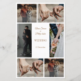 エレガントモダンミニマル写真メ結婚ニュー