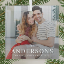 エレガントモダンミニマル |クリスマスカップルの写真