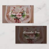 エレガントモダンミニマル 名刺 (正面/裏面)