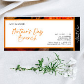 エレガントモダンユニークシンプル母の昼寝 招待状