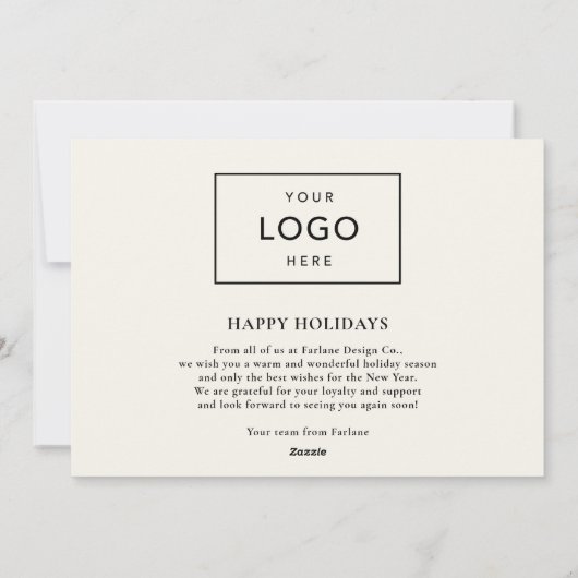 エレガントモダンリース・ロゴ シーズンカード (裏面)