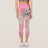 エレガントモダンヴィンテージトレンディーフローラ カプリレギンス (裏面)