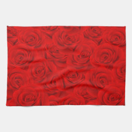 エレガントモダンヴィンテージトレンディーフローラ キッチンタオル