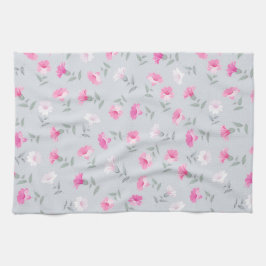 エレガントモダンヴィンテージトレンディーフローラ キッチンタオル