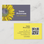 エレガントモダンヴィンテージ 名刺 (正面/裏面)