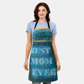 エレガントモダン人気があるギフト エプロン (着用した状態)