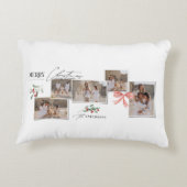 エレガントモダン伝統的数々の写真 アクセントクッション (裏面)