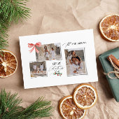 エレガントモダン伝統的数々の写真 シーズンカード