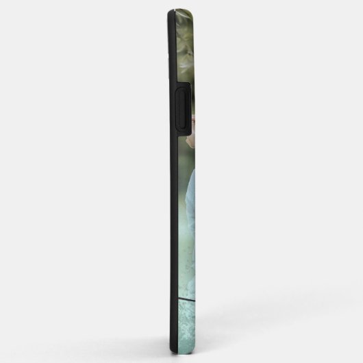 エレガントモダン勾配ミント緑グリッター写真 Case-Mate iPhoneケース (裏面/右)