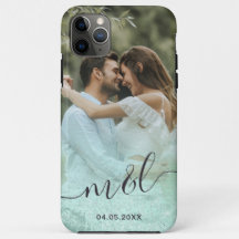 エレガントモダン勾配ミント緑グリッター写真