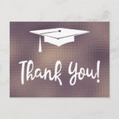 エレガントモダン卒業ありがとう ポストカード (正面)