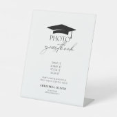 エレガントモダン卒業写真集 台座サイン (正面)