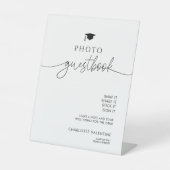 エレガントモダン卒業写真集 台座サイン (正面)