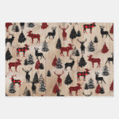 エレガントモダン口を持つ ラッピングペーパーシート (正面)