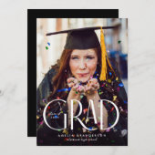 エレガントモダン型 招待状 (正面/裏面)