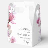 エレガントモダン塵バラ結婚フローラ フェイバーボックス (オープン)