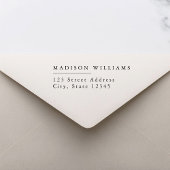 エレガントモダン差出人住所 セルフインキングスタンプ