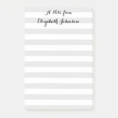 エレガントモダン幼稚園先生名 ポストイット (正面)