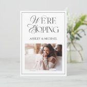 エレガントモダン披露宴 招待状 (スタンド正面)