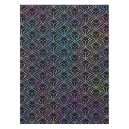 エレガントモダン抽象芸術カラフルアールデコ テーブルクロス