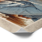 エレガントモダン抽象芸術Art Frame写真 ポスター (角)