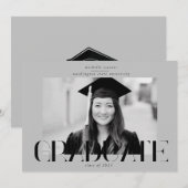 エレガントモダン教発表 招待状 (正面/裏面)