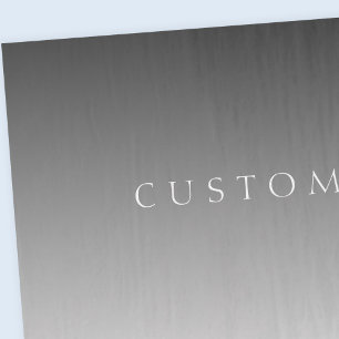 エレガントモダン文字グレーシンプルグラデーシグラデーションョン 薄葉紙