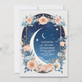 エレガントモダン星座結婚の 招待状 (正面)