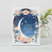 エレガントモダン星座結婚の 招待状 (スタンド正面)