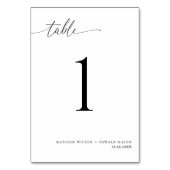 エレガントモダン書結婚1 テーブルナンバー (裏面)