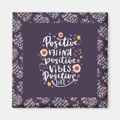 エレガントモダン最高の人気があるメッセージ マグネット (正面)