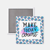 エレガントモダン最高の人気があるメッセージ マグネット (正面/裏面)