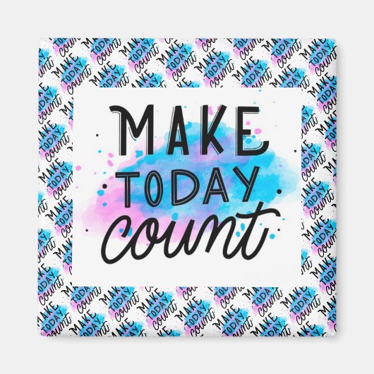 エレガントモダン最高の人気があるメッセージ マグネット (正面)