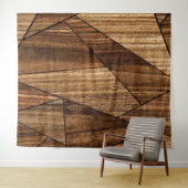 エレガントモダン木模様 タペストリー (インサイチュ(横))