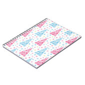 エレガントモダン木 ノートブック (左側)