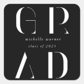 エレガントモダン本 スクエアシール (正面)