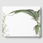 エレガントモダン植物樹結婚林 ゲストブック (裏面)