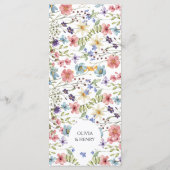 エレガントモダン水結婚色 メニュー (裏面)