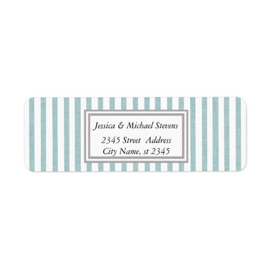 エレガントモダン狭ストライプい ラベル (正面)