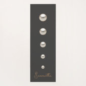 エレガントモダン真珠 ヨガマット (裏面)