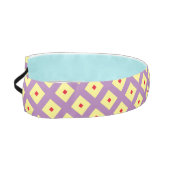 エレガントモダン紋様黄紫 アスレチックヘッドバンド (左)