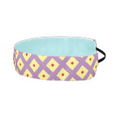 エレガントモダン紋様黄紫 アスレチックヘッドバンド (右)